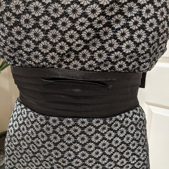 Eyeshadow Metallic Strapless Dress Junior's Sz11 - Picture 7 of 11